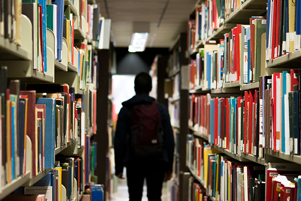 Library. Photo: Unsplash